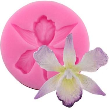 Imagem de Molde de silicone flor para decorar f312 - CM
