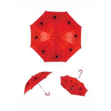 Imagem de Guarda Chuva Vermelho Spider Man sobrinha Homem Aranha Infantil - Haif