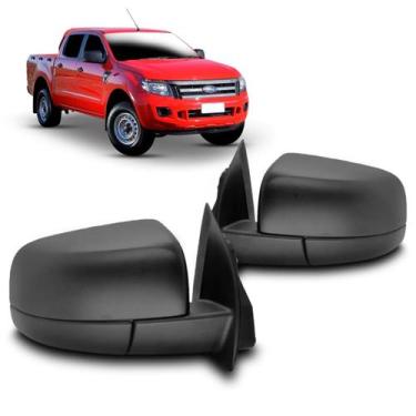 Imagem de Retrovisor ranger 2013 a 2015 eletrico preto capa primer - SP ACESSÓRI