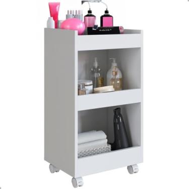 Imagem de Carrinho Auxiliar Organizador Para Salão Cabeleireiro e Atendimento em Clínica