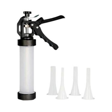 Imagem de Seringa Manual Para Recheio De Linguiça E Almôndega, Compacta E Removí