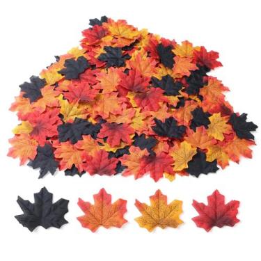 Imagem de Decoração de outono artificial de outono, folha de ácer, outono, 400 u