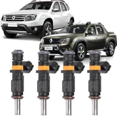 Imagem de Kit 4 Bico Injetor Duster Captur Oroch 1.6 16V - HD