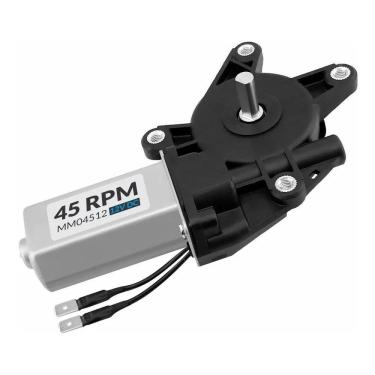 Imagem de 2X Motor 12V Dc 45 Rpm Com Caixa De Redução 45Rpm Alto Torqu