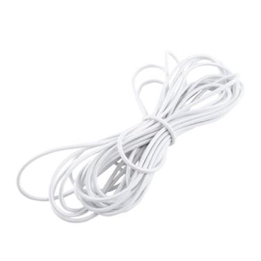 Imagem de Aqur2020 Jóias Elásticas de Bungee Forte, Fazendo Corda de Cordas Artesanais de Fios Com Corda de Látex para Barracas de Bagagem de Camping Diy Hammocks (Branco)