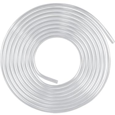 Imagem de MuHize Linha de combustível de 1/2, tubo de alumínio de 7,6 m 1/5.1 cm, linha de combustível de metal flexível, fácil de dobrar e resistência à corrosão, uso em sistemas de combustível de encanamento