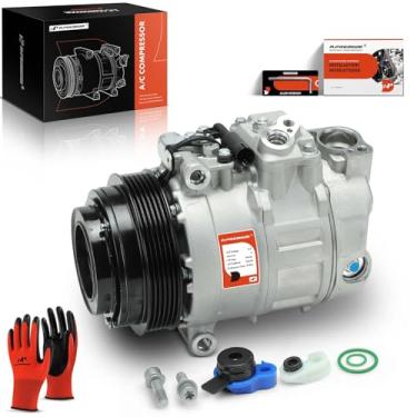 Imagem de A-Premium Compressor De Ar Condicionado Premium Com Embreagem Compatível Dodge Freightliner Sprinter 02-06, Mercedes-Benz C220 C230 C280 Cl500 Clk320 Ml320 Ml500 E300 E420 Slk320 E Mais
