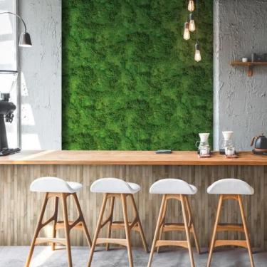 Imagem de Papel de Parede Struktura Folhagem Verde 45733 - MARBURG