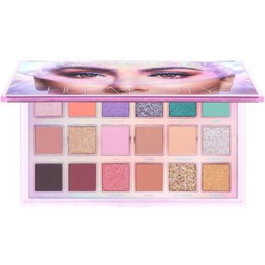 Imagem de Paleta de sombras Huda 18 cores Beauty Glitter Shimmer Matte - Genéric