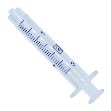 Imagem de Seringa 2ml Sem Émbolo de Borracha Luer Lock para Aplicação de Resina 