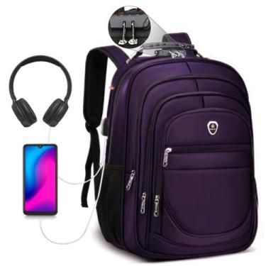 Imagem de Mochila Grande Executiva Escolar Faculdade Trabalho Viagem - M3M, G, R
