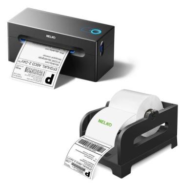 Imagem de Impressora térmica de etiquetas de transporte Nelko para pequenas empr