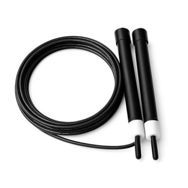 Imagem de Corda de Pular Profissional, 340 cm, Cabo de Aço Revestido, para HIIT e Cross Training, Leve e Portátil