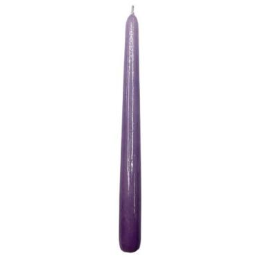 Imagem de Vela Cônica Nº 08  25 cm para Decoração de Festas e Eventos (Unidade) 