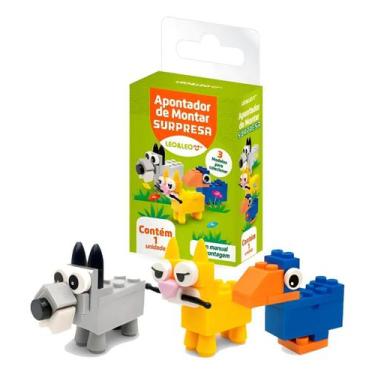 Imagem de Apontador Leo&Leo de Montar Animais com Depósito Sortido 1 Furo