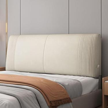 Imagem de Capas De Cabeceira 120cm 150cm 160 Cm 180cm 200cm,cama De Almofada De Leitura,capa De Cabeceira Acolchoada Espessada,capa De Cabeceira Para Cama De Solteiro/casal/kin, Clear Water Gray, 160*60*6cm