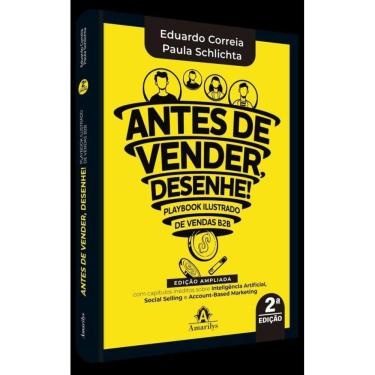Imagem de Antes De Vender, Desenhe! - Playbook Ilustrado De Vendas B2B