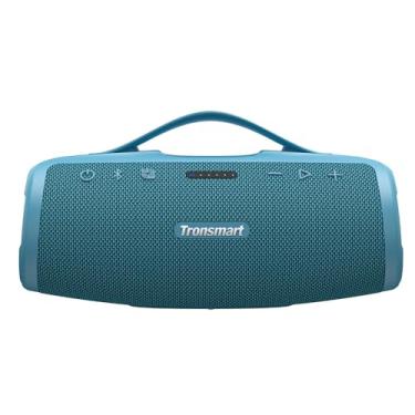 Imagem de Caixa Som Mirtune S100 Speaker Bluetooth Portátil Azul com Som Potente, Áudio HD Estéreo e Bateria de Longa Duração. Ideal para Festas, Praia e Viagens. Conexão Rápida e Estável