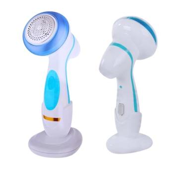 Imagem de Removedor Elétrico de Bolinhas e Fiapos Portátil | Recarregável USB | Para Roupas, Sofás e Tecidos