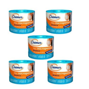 Imagem de Fita micropore branco 5cm x 10m cremer - (05)
