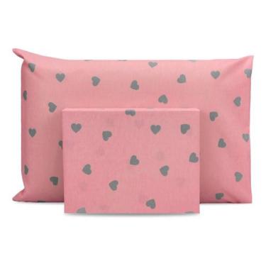 Imagem de Lençol Solteiro 2 pçs Elástico Estampado Percal 180 Fios 2025 - Bem Me