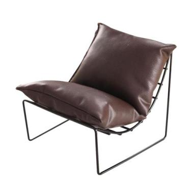 Imagem de Cadeira Doll House Almencla Decoração para crianças marrom claro