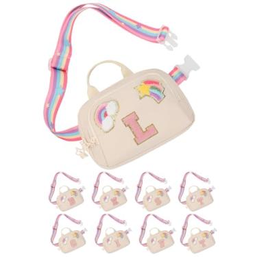 Imagem de Presentes de aniversário para meninas de 4, 5, 6, 7, 8, 9, 10, 11, 12 e 13 anos, presentes de formatura para adolescentes, filhas, irmã dela, pochete fofa, bolsa transversal, bolsa com cinto, coisas