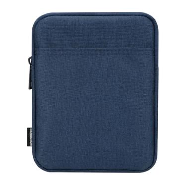 Imagem de Dadanism Capa acolchoada universal de 16 a 7 polegadas para eReader 2024 da Colorsoft Signature Edition de 17,8 cm e eReader Book de 15,2 cm, capa protetora para e-reader Kobo, azul escuro