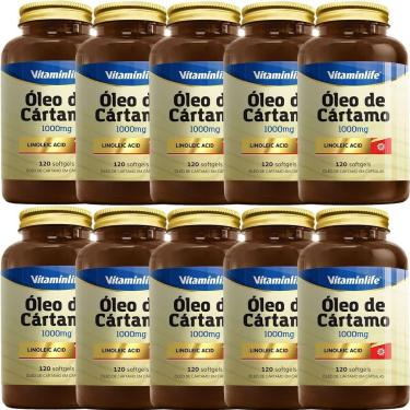 Imagem de Kit 10X CA Linoleic Acid Óleo de Cártamo e Ácido Linoleico - 120 Cápsulas - VitaminLife-Masculino