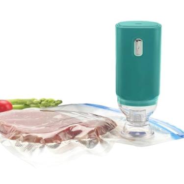 Imagem de Flekzo Vacuum sealer machine for food - Fast-Compact, Multi-Functional, Continuous Vacuuming, with External Vacuum System - For Meal Prep, Sous vide, Food freezer, Meat, Bulk Storage, Sliver021