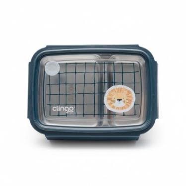 Imagem de Lancheira Infantil Térmica Inox Luke com Divisórias Bento Box