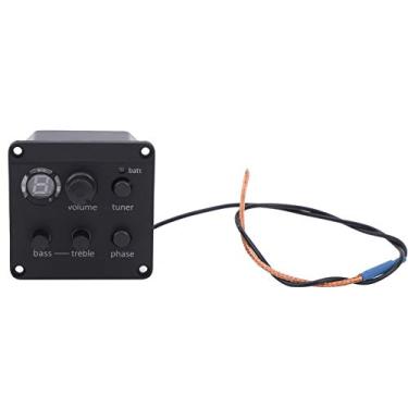Imagem de Equalizador de Pré-amplificadores de Guitarra Acústica EQ para Acessórios de Buraco de Som