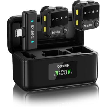 Imagem de Microfone anti ruido Lapela Sem Fio, Microfone Para Celular Com à Prova De Vento, Tip-C e Lighting - Compatível com iPhone e Android - Vídeos, Aulas, Lives e Podcasts (USB Tipo-C)