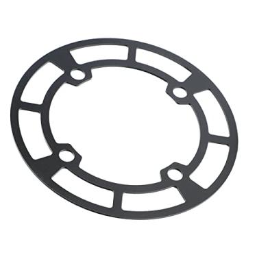 Imagem de Cabelas de Bicicleta de Liga de Alumínio de Alta Resistência Guarda para Manivela de 32t-36t, Placa de Protetor de Peso Leve, Prova para Deformação, Mão de Obra de Precisão (Preto)