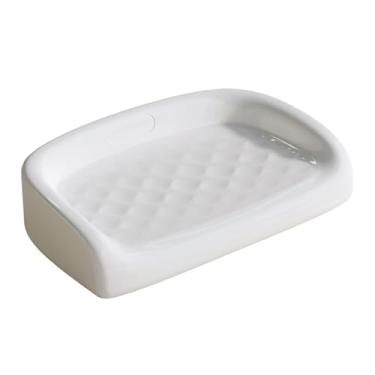 Imagem de predolo Cama para cachorro para cachorro Conforto Confiabilidade Espaçoso Aconchegante Estável Inverno e Verão Macio para cães de médio, Branco