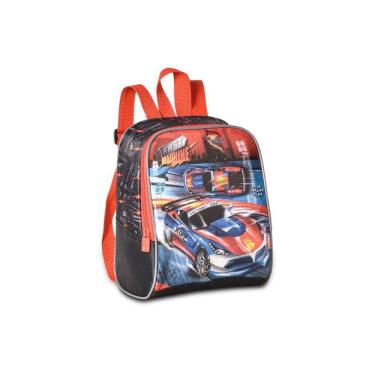 Imagem de Lancheira Infantil Escolar Carros Fast Machine