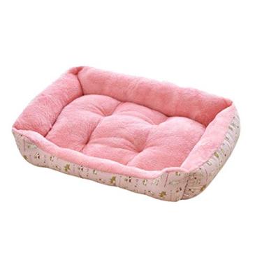 Imagem de Cama para dormir para cama de cachorro, almofada térmica antiderrapante para sofá enchimento removível almofada para animais de estimação cães e gatos