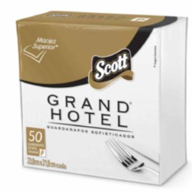 Imagem de Guardanapo Pequeno Scott Folha Dupla 23,8x21,8 Com 50 Un