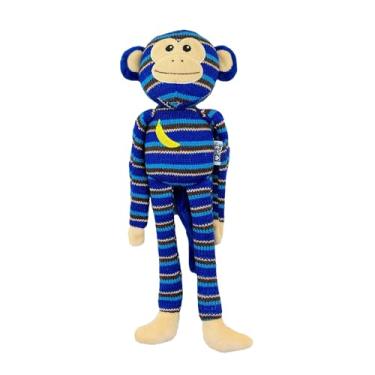 Imagem de Pet Zone Stitch Buddies Brinquedo macio para cães com Squeaker para mastigar leve e macio, macaco ou rato sortido | Brinquedo de pelúcia suave para cães pequenos