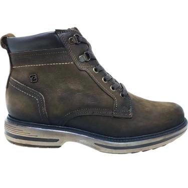 Imagem de Coturno Pegada CasualEm Couro Bico Redondo Masculino-Masculino