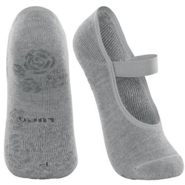 Imagem de Meia Lupo Active Antiderrapante 4945-068, Cinza, 34-39