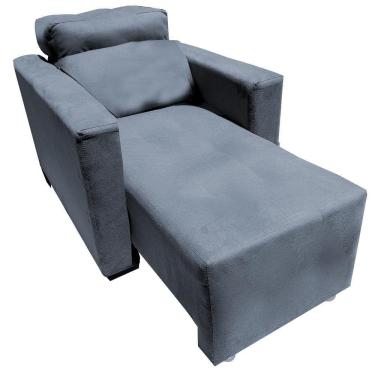 Imagem de Poltrona Do Papai E Mamae Retratil e Reclinavel Florença Grafite