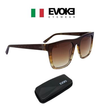 Imagem de Óculos de Sol Evoke Henrique Fogaça Capo XII HFG23S Turtle-Unissex