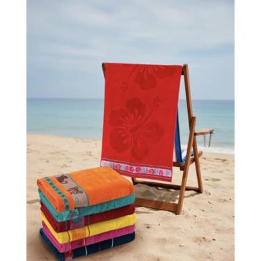 Imagem de Toalha De Banho Banhão Praia Piscina Gigante 80x150cm Verão (FLOR)