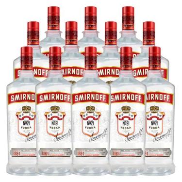 Imagem de Vodka Destilada Smirnoff 1,75l 12 Unidades
