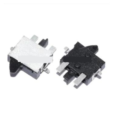 Imagem de 50 peças de interruptor de limite de câmera KFC-W-08B redefinição momentânea de 4 pinos de 4 pés interruptores de teste de chave