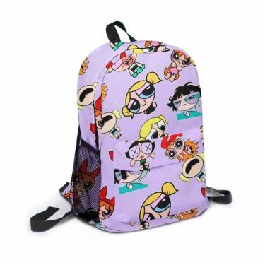 Imagem de Mochila Powerpuff Girls Buttercups Blossoms Bubbles Kids
