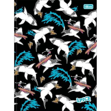 Imagem de Caderno Brochura Capa Dura 1/4 Pequeno 80 Folhas Spice Tilibra Estampa 1