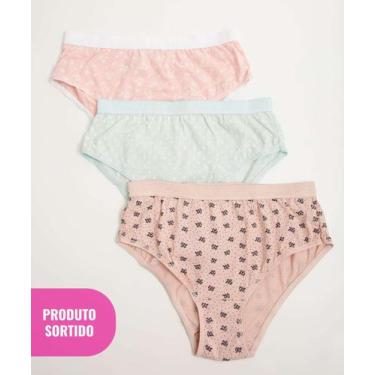 Imagem de Calcinha Sortida Feminina Cintura Alta Marisa-82230, Sortido, G