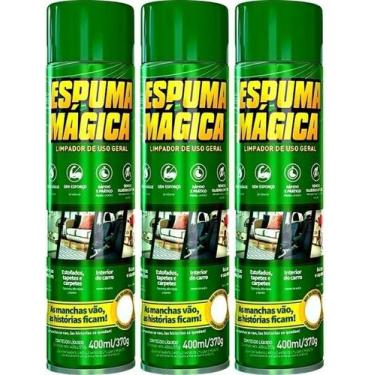 Imagem de Kit com 3 espuma magica aerossol 400ml - proauto premium, Sem variação